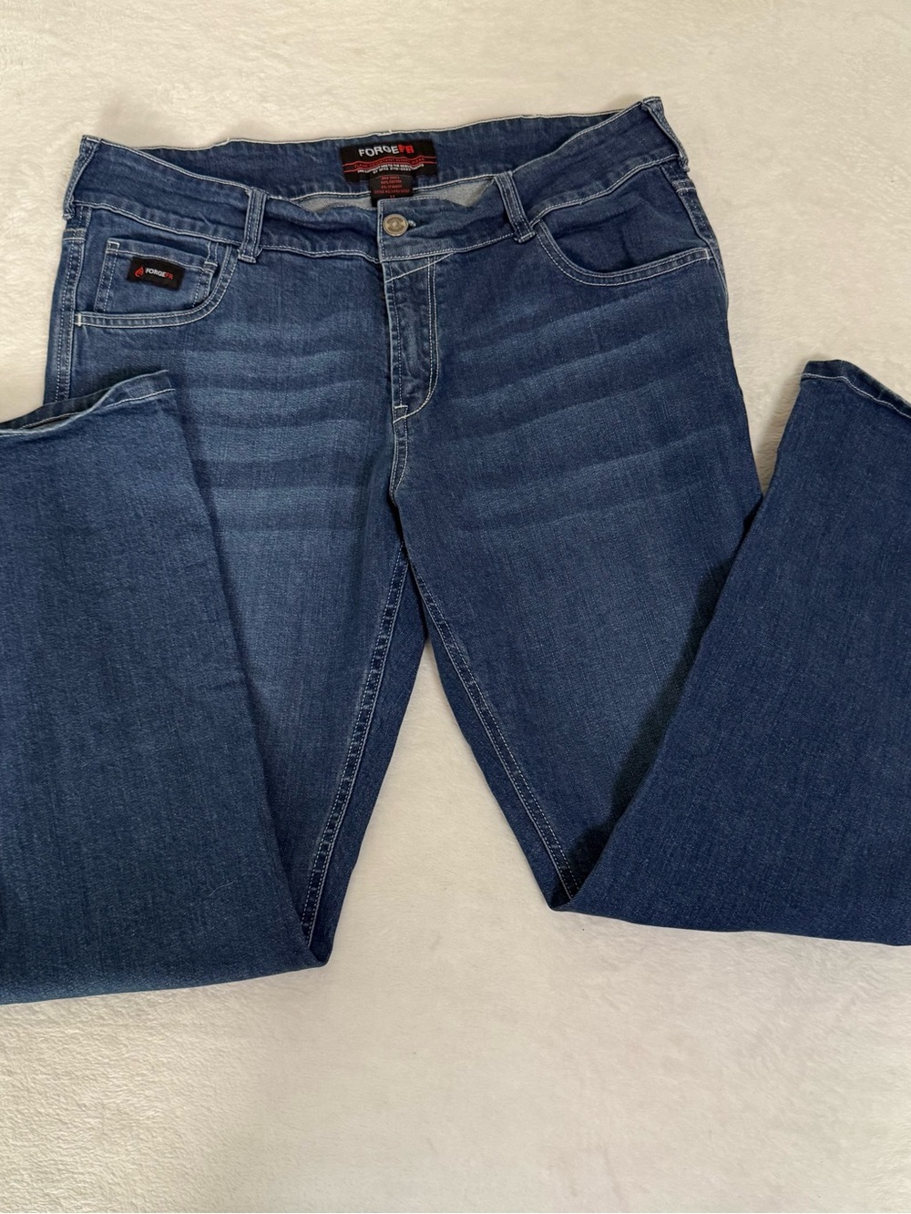 Forge FR Womens Jeans Size 14 Flame Resistant FR Workwear Stretch Denim